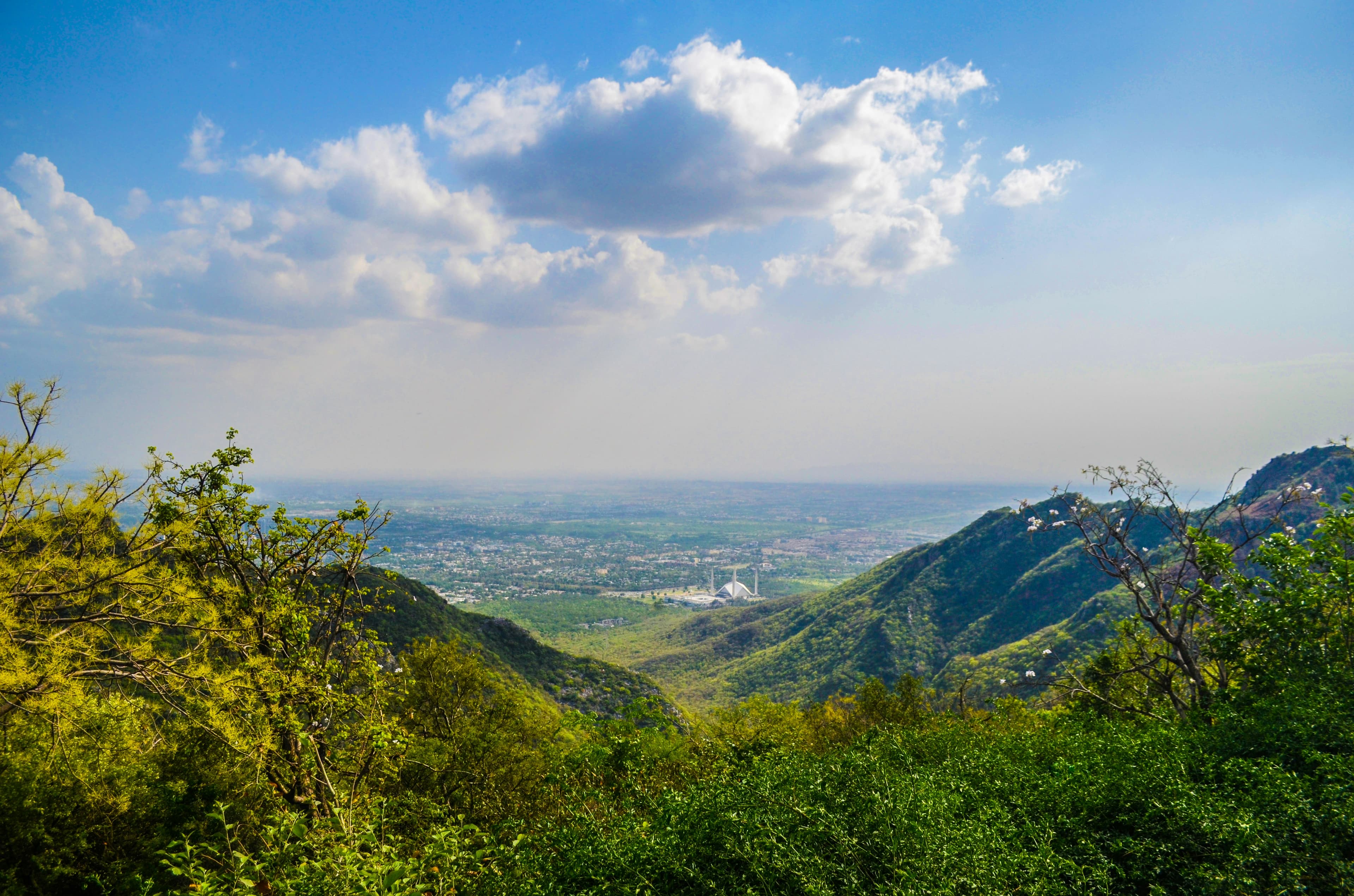 Margalla Hills overlooking Islamabad